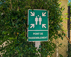 Bien placer son point de rassemblement pour garantir la scurit de tous